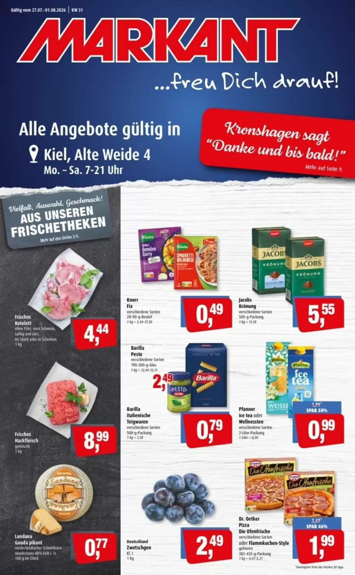 Markant Prospekt (ab 27.07.2026) zum Blättern - Seite 1