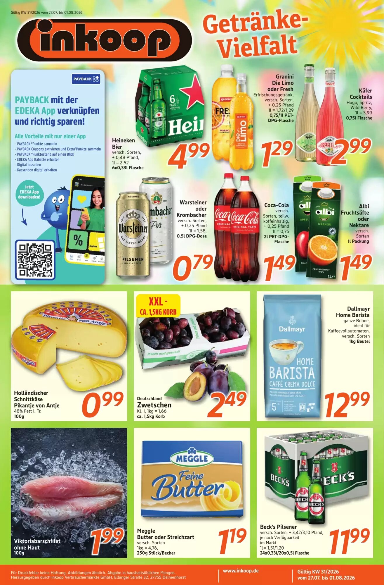 inkoop Prospekt (ab 27.07.2026) zum Blättern - Seite 1