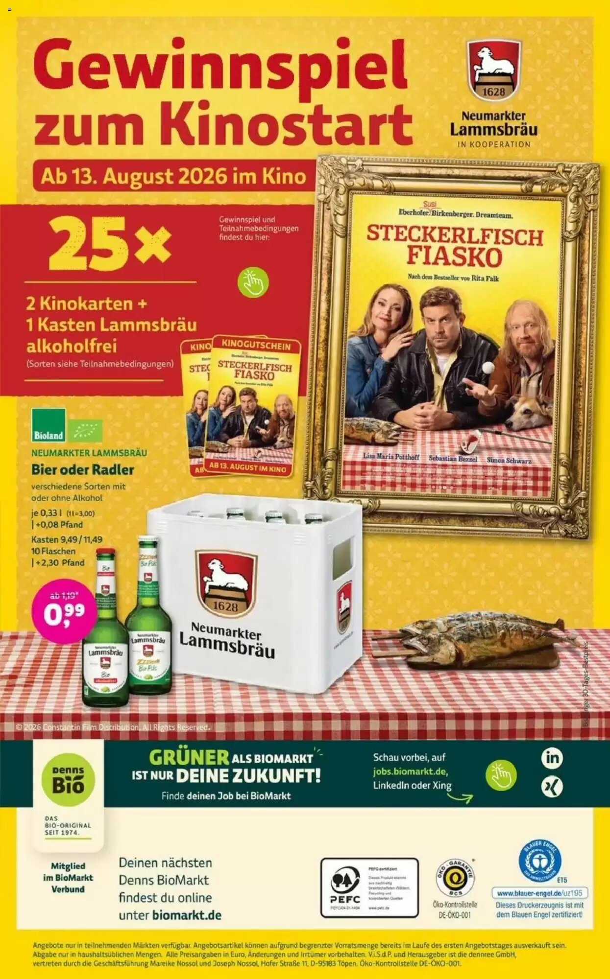 Denns BioMarkt Prospekt (ab 29.07.2026) zum Blättern - Seite 14