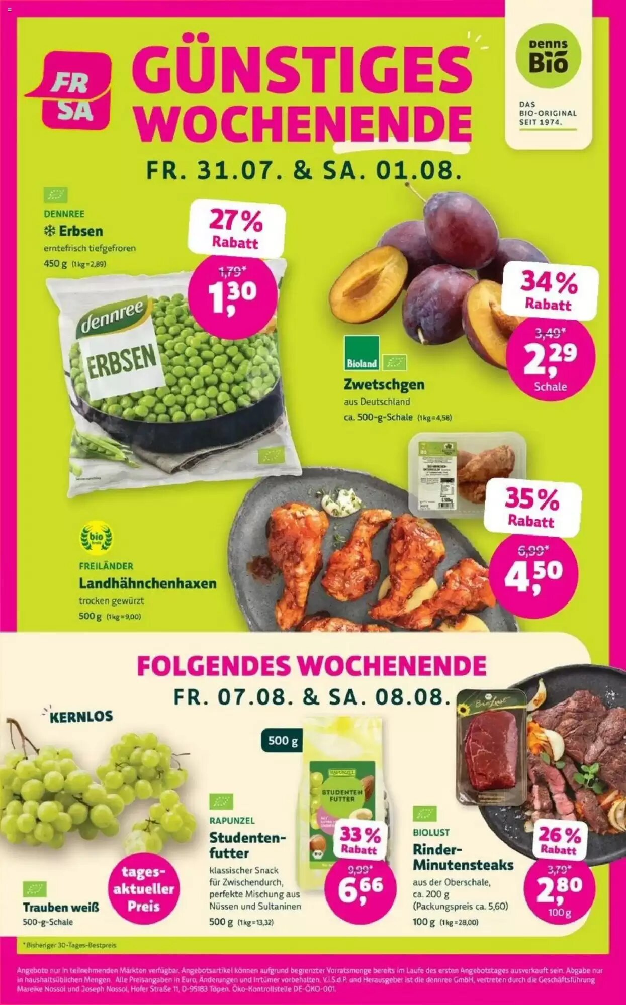 Denns BioMarkt Prospekt (ab 29.07.2026) zum Blättern - Seite 4