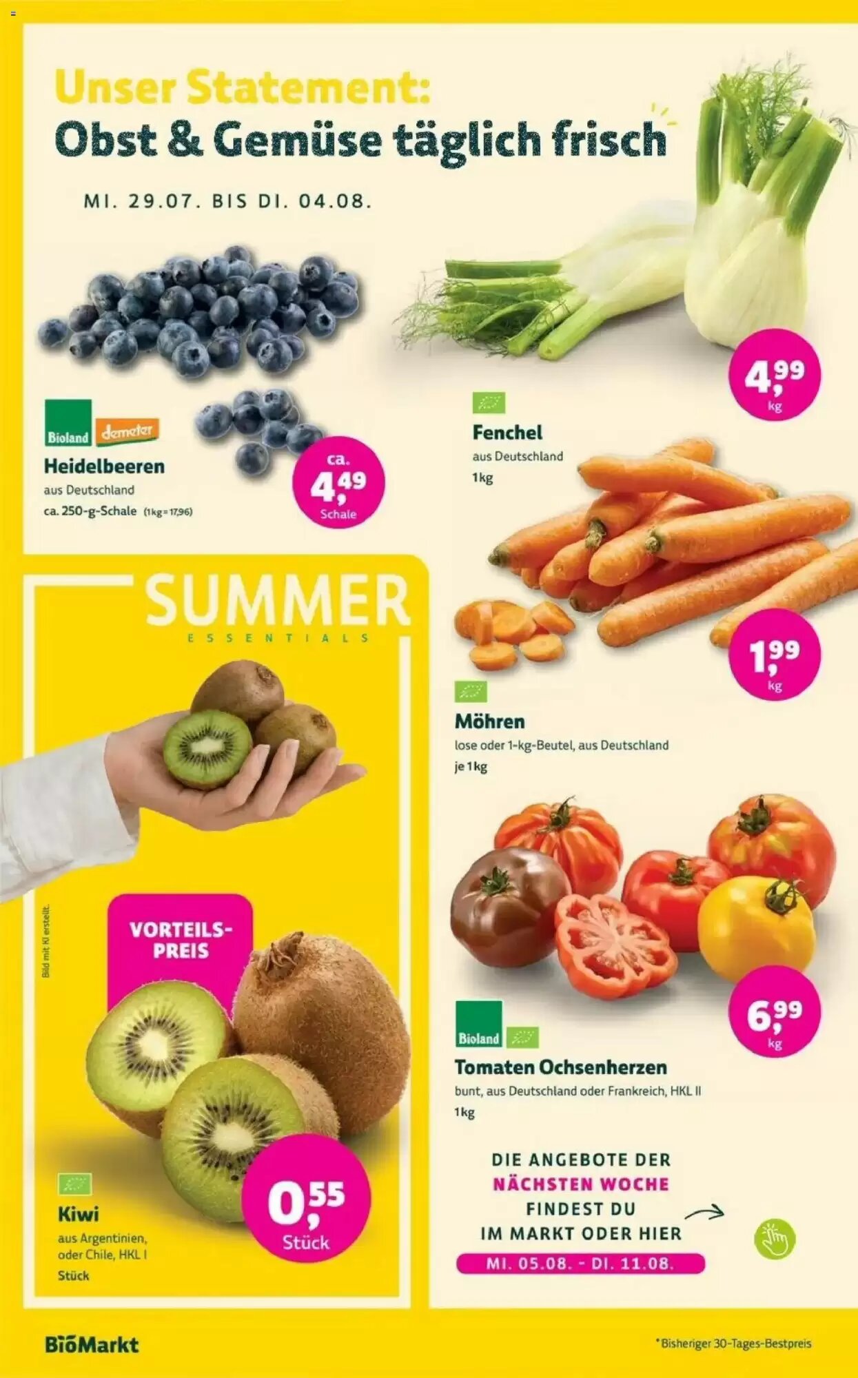 Biomarkt Prospekt (ab 29.07.2026) zum Blättern - Seite 2