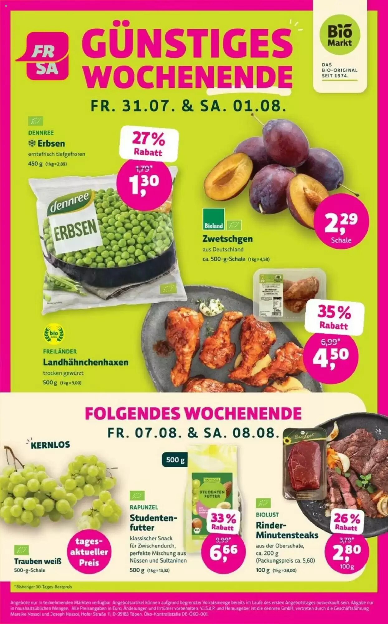 Biomarkt Prospekt (ab 29.07.2026) zum Blättern - Seite 4