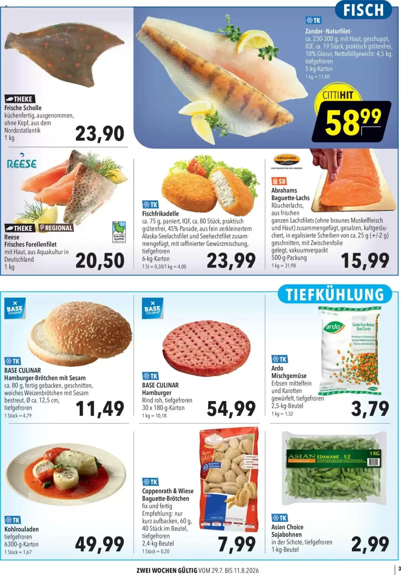 CITTI Markt Prospekt (ab 29.07.2026) zum Blättern - Seite 3