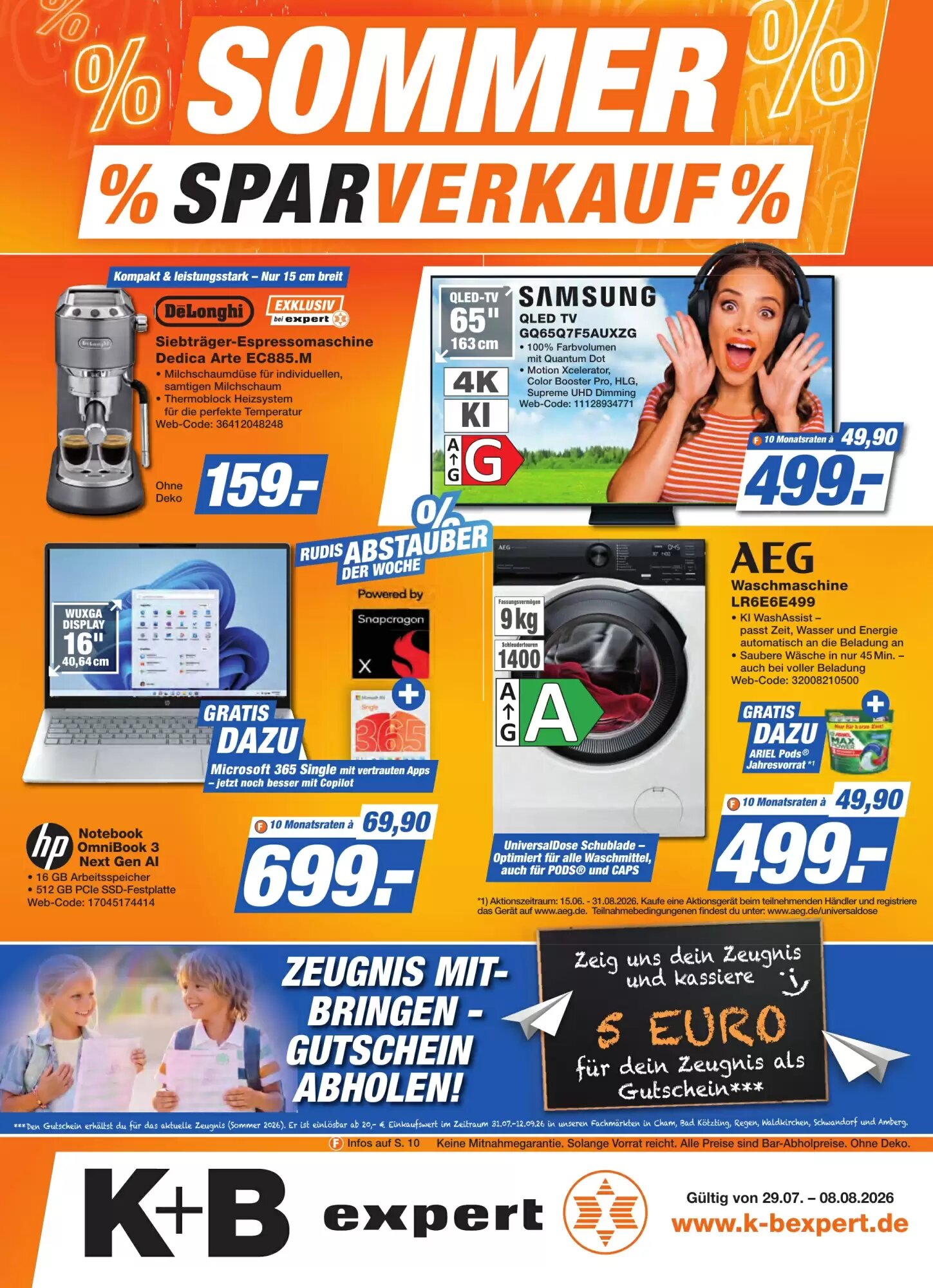 K+B Expert Prospekt (ab 29.07.2026) zum Blättern - Seite 1