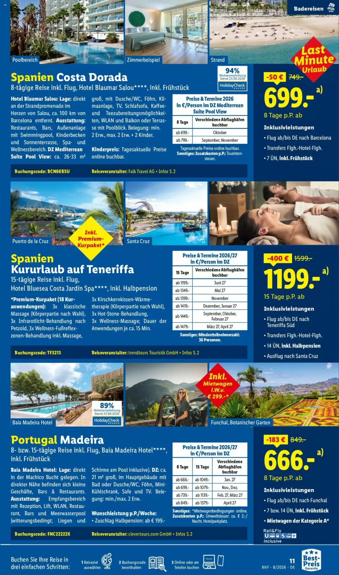 Lidl Reisen Prospekt (ab 29.07.2026) zum Blättern - Seite 11