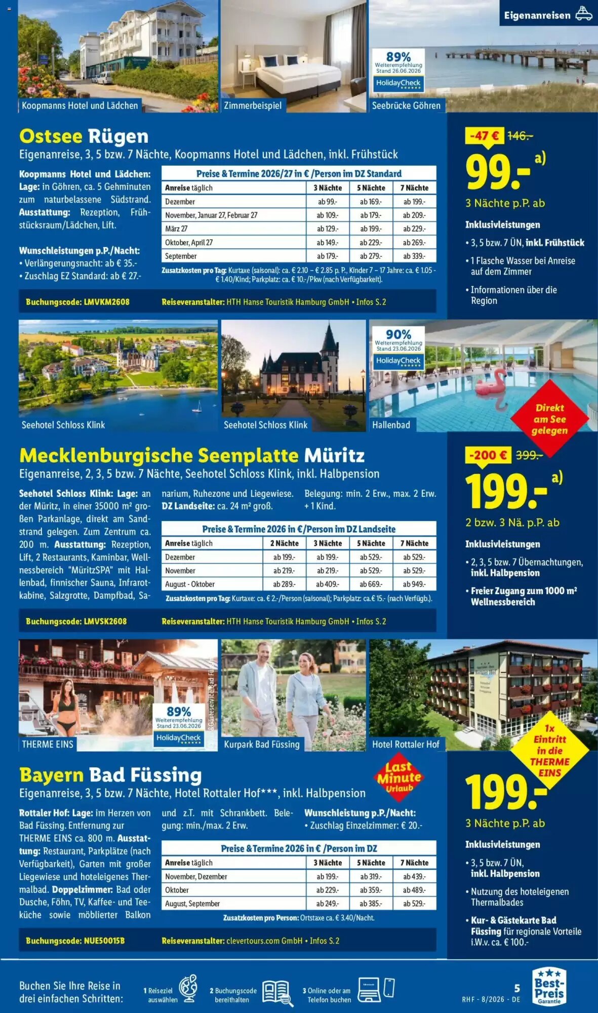 Lidl Reisen Prospekt (ab 29.07.2026) zum Blättern - Seite 5