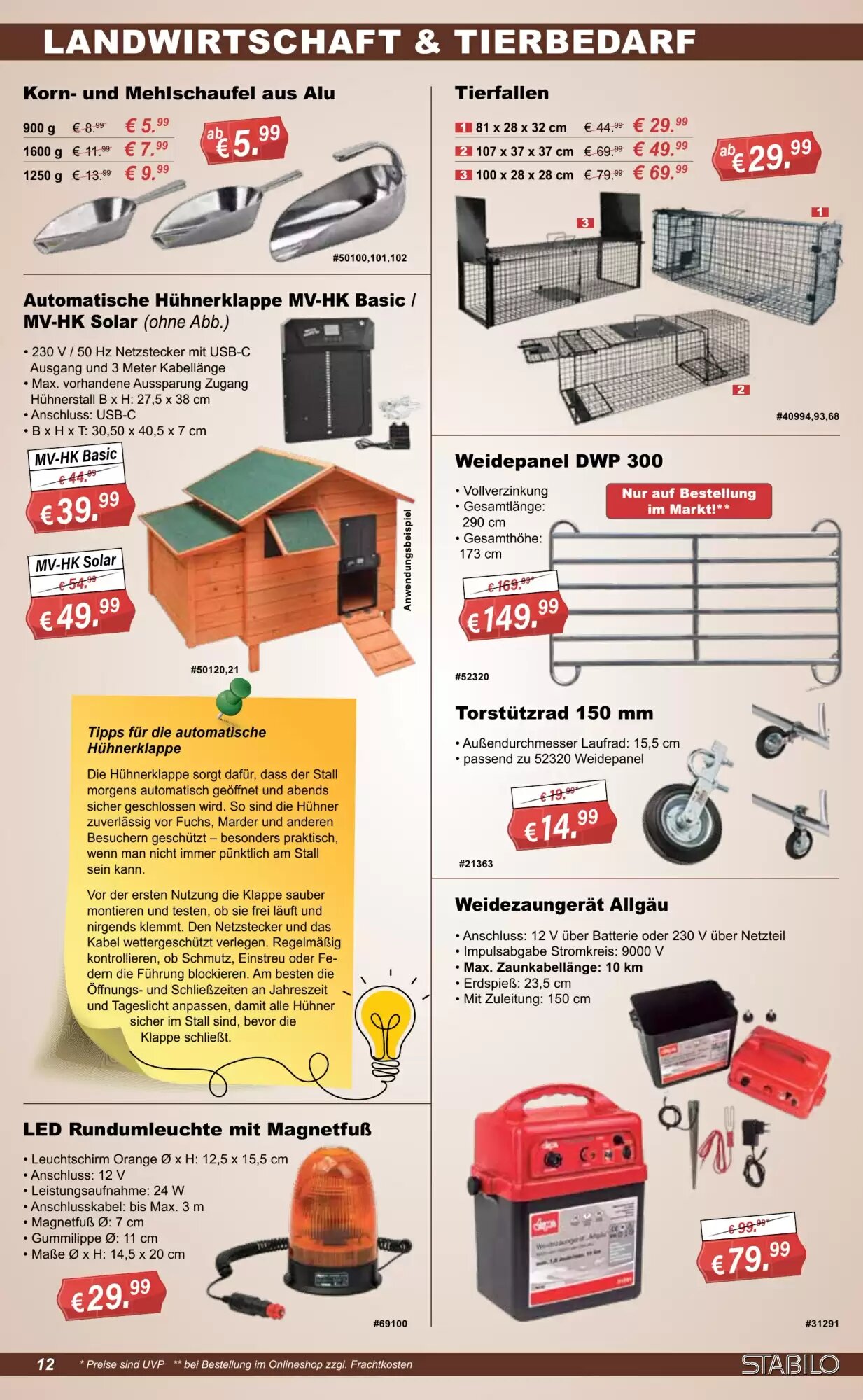 Stabilo Fachmarkt Prospekt (ab 29.07.2026) zum Blättern - Seite 12