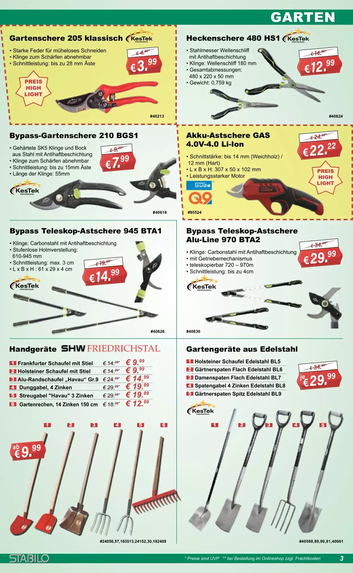 Stabilo Fachmarkt Prospekt (ab 29.07.2026) zum Blättern - Seite 3