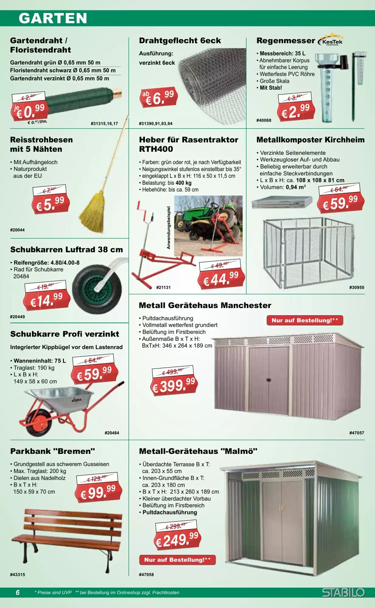 Stabilo Fachmarkt Prospekt (ab 29.07.2026) zum Blättern - Seite 6
