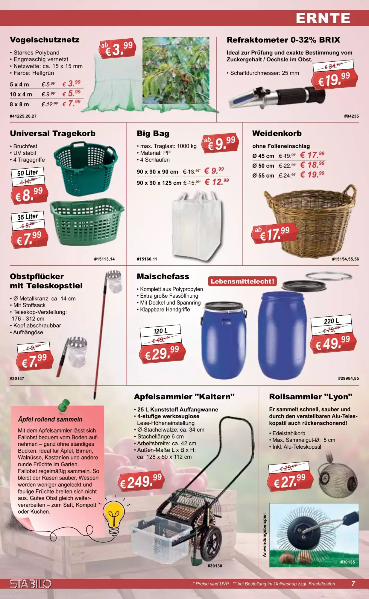 Stabilo Fachmarkt Prospekt (ab 29.07.2026) zum Blättern - Seite 7