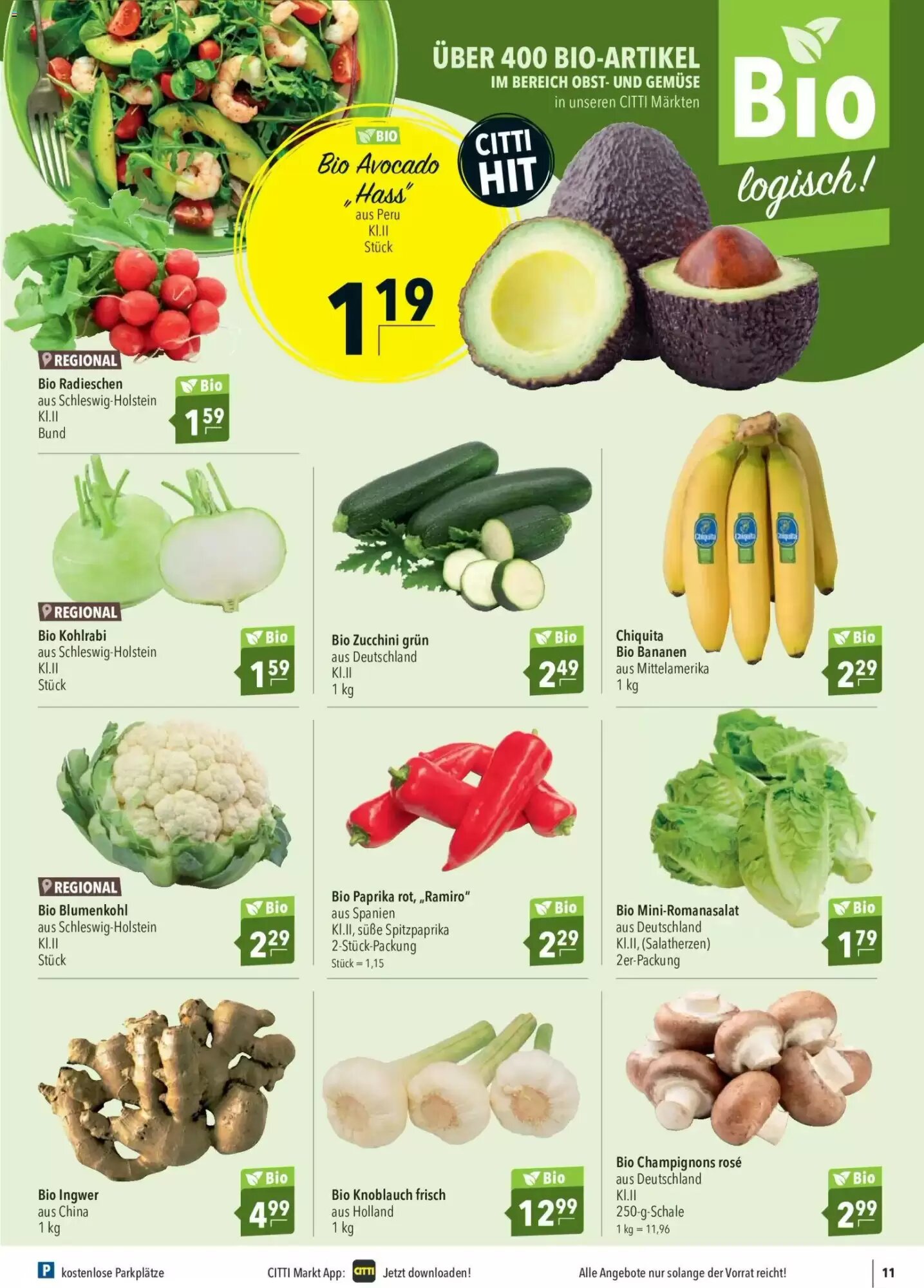 CITTI Markt Prospekt (ab 29.07.2026) zum Blättern - Seite 11