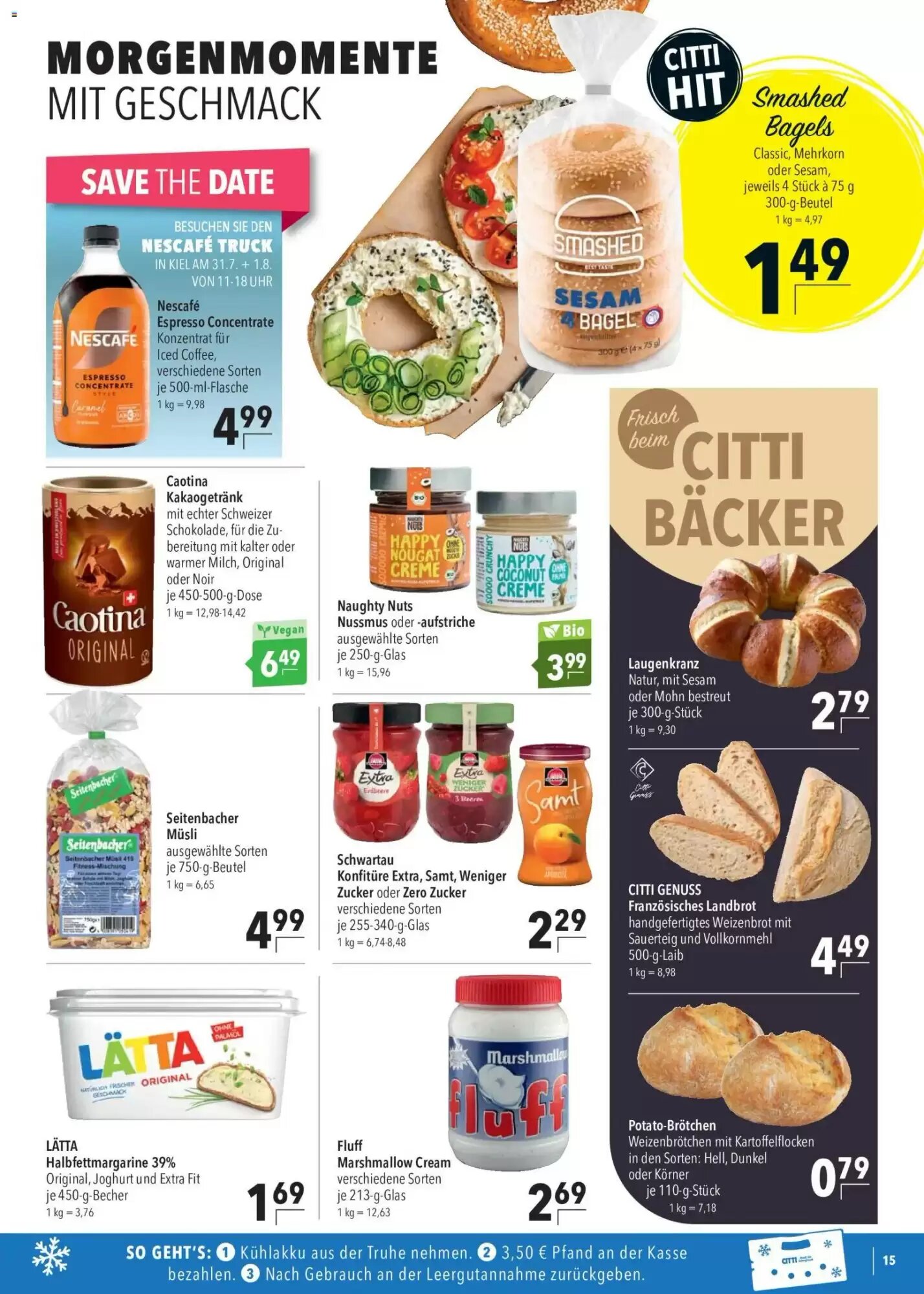 CITTI Markt Prospekt (ab 29.07.2026) zum Blättern - Seite 15