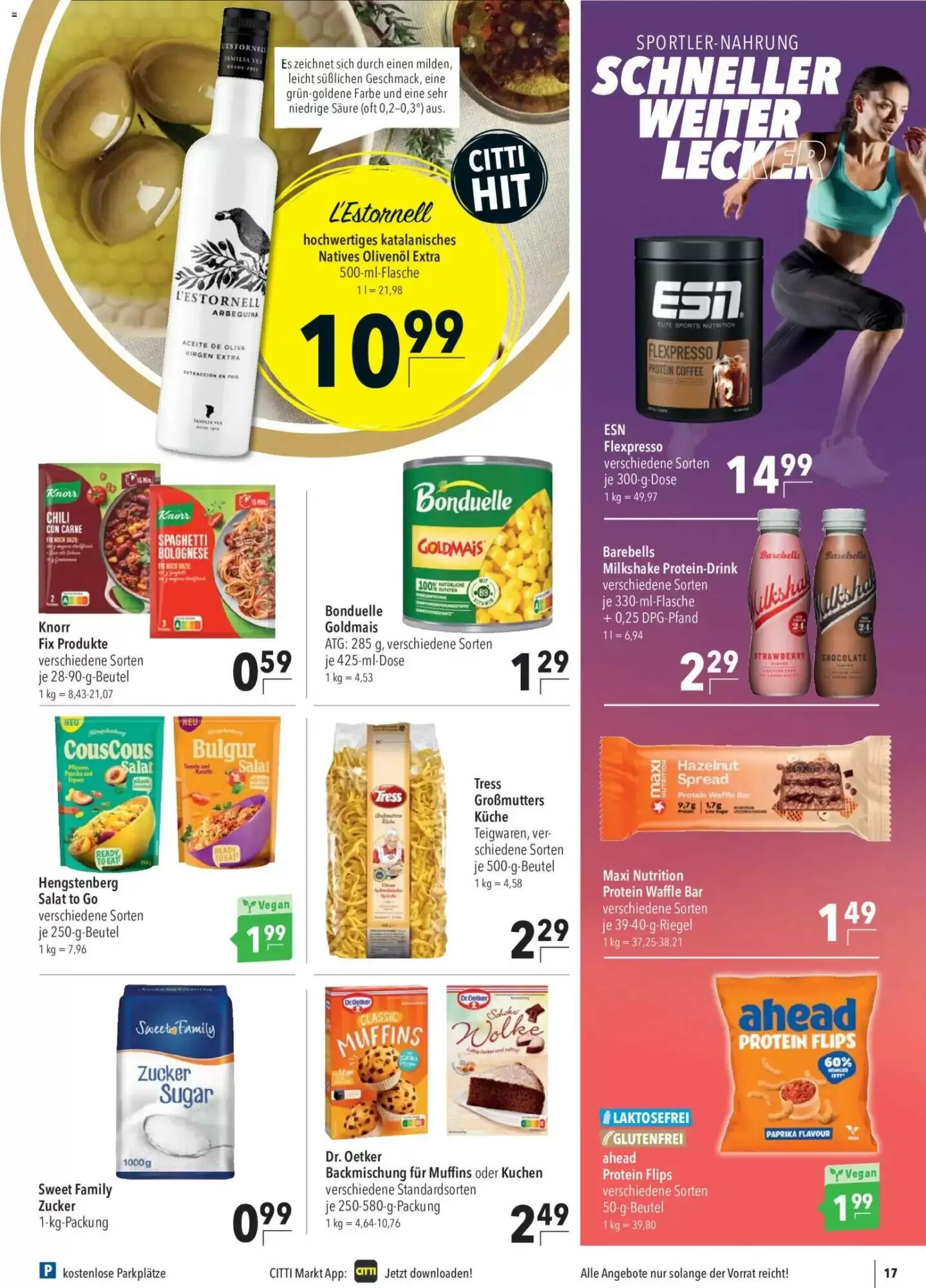CITTI Markt Prospekt (ab 29.07.2026) zum Blättern - Seite 17