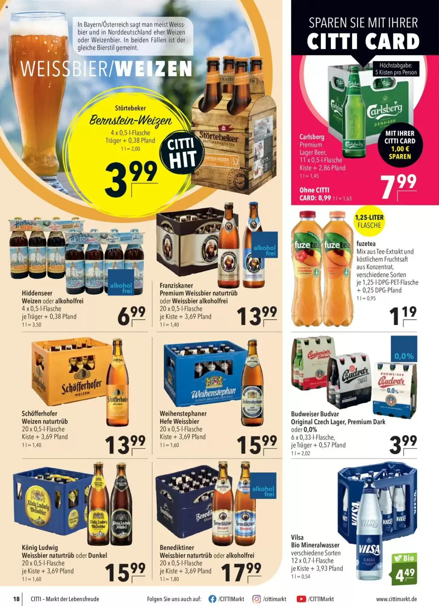 CITTI Markt Prospekt (ab 29.07.2026) zum Blättern - Seite 18