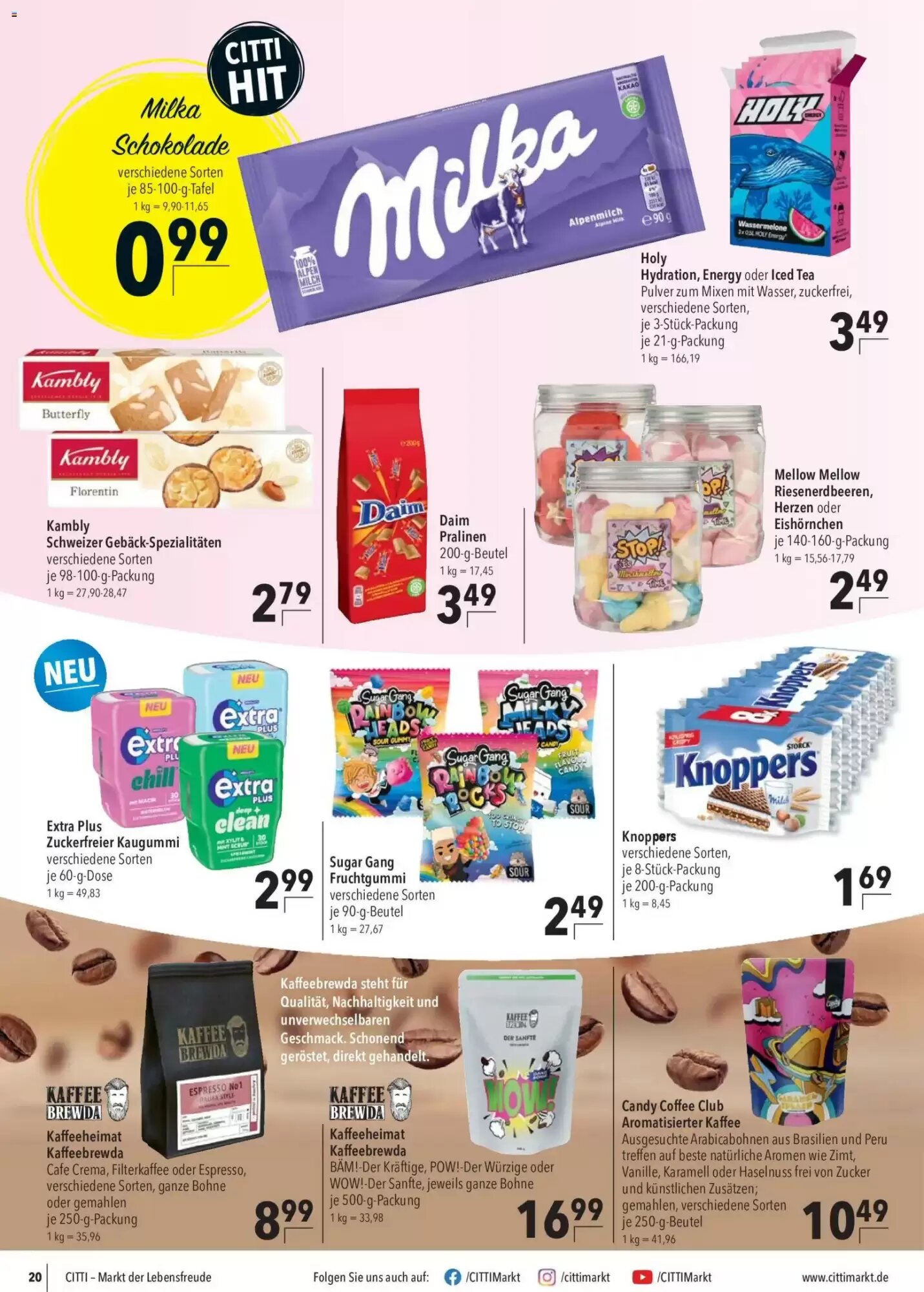 CITTI Markt Prospekt (ab 29.07.2026) zum Blättern - Seite 22