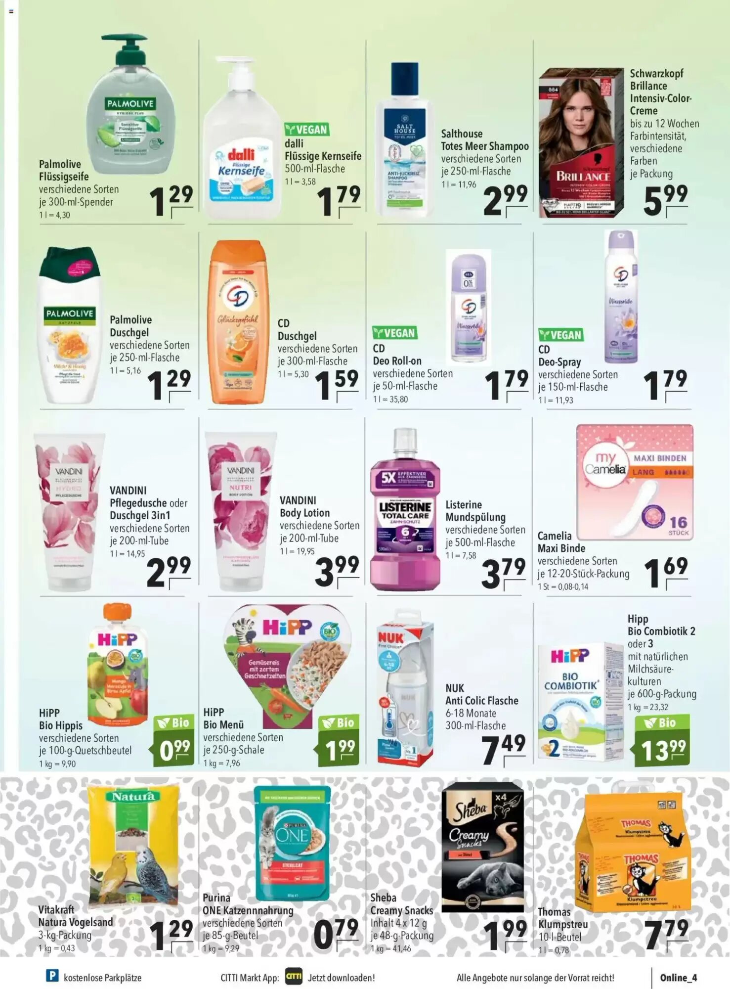 CITTI Markt Prospekt (ab 29.07.2026) zum Blättern - Seite 25