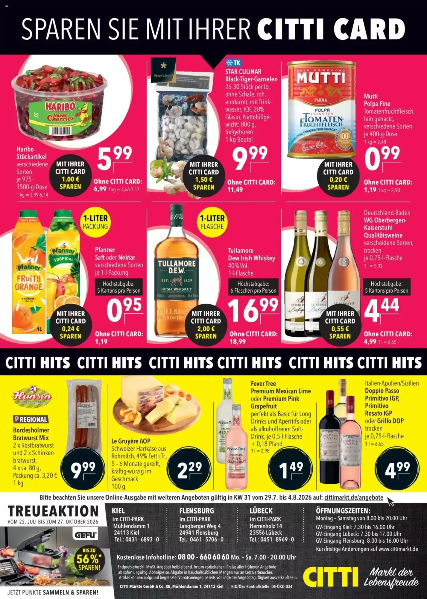CITTI Markt Prospekt (ab 29.07.2026) zum Blättern - Seite 28
