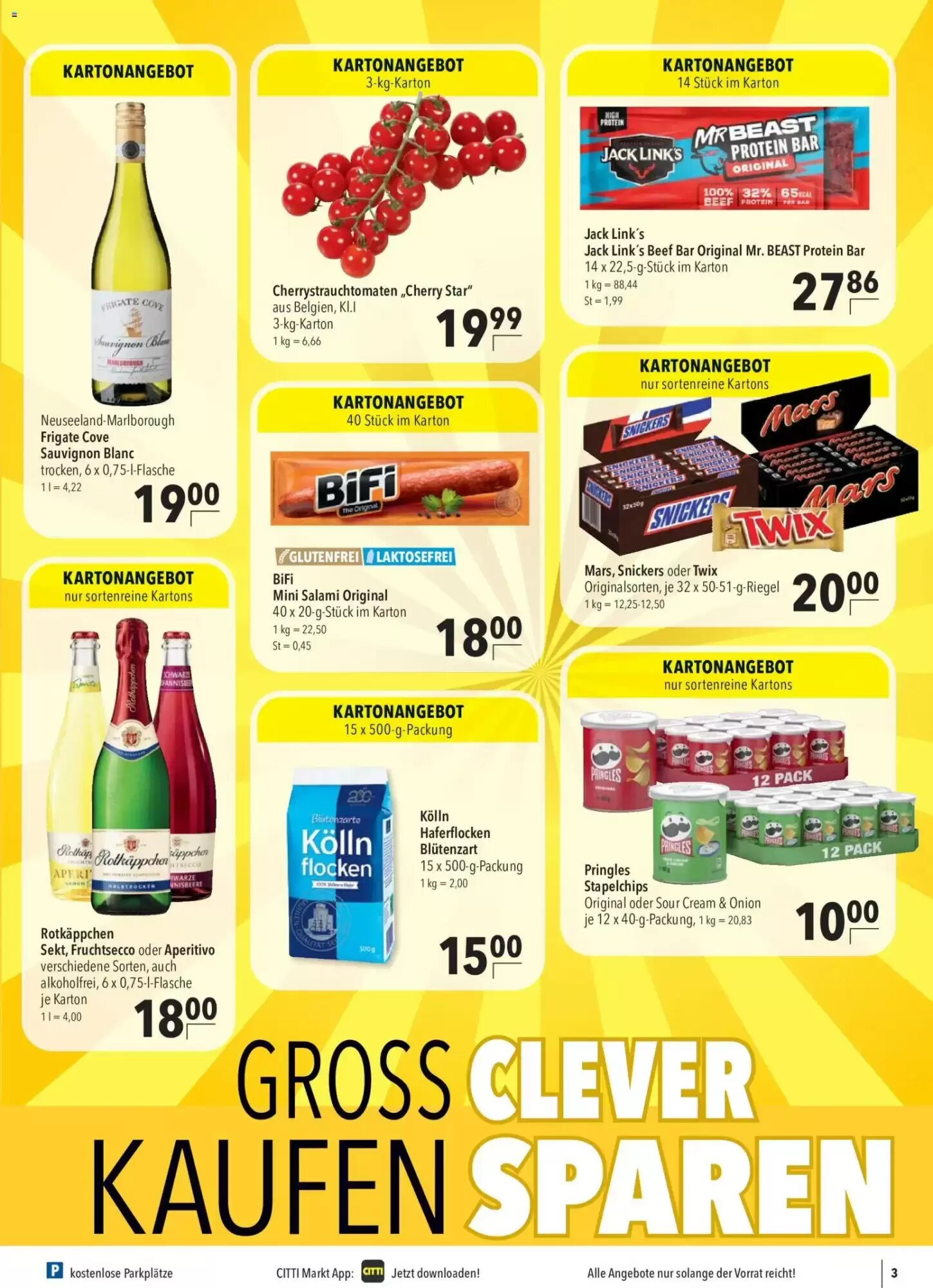 CITTI Markt Prospekt (ab 29.07.2026) zum Blättern - Seite 3