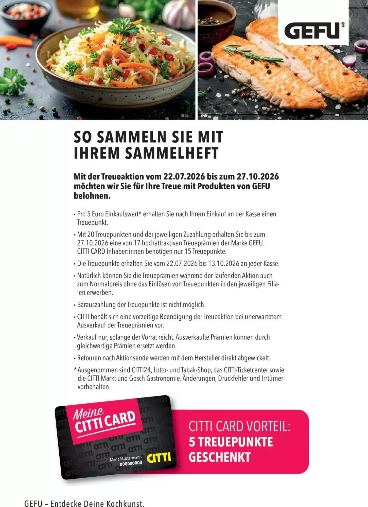CITTI Markt Prospekt (ab 29.07.2026) zum Blättern - Seite 38