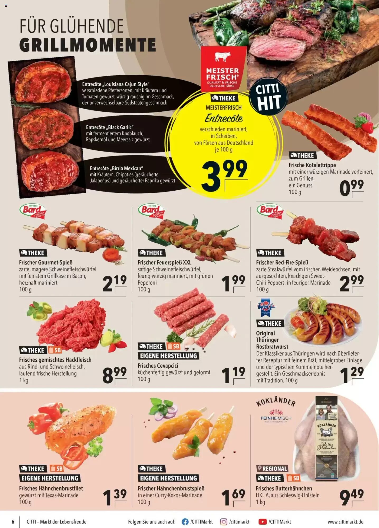 CITTI Markt Prospekt (ab 29.07.2026) zum Blättern - Seite 6
