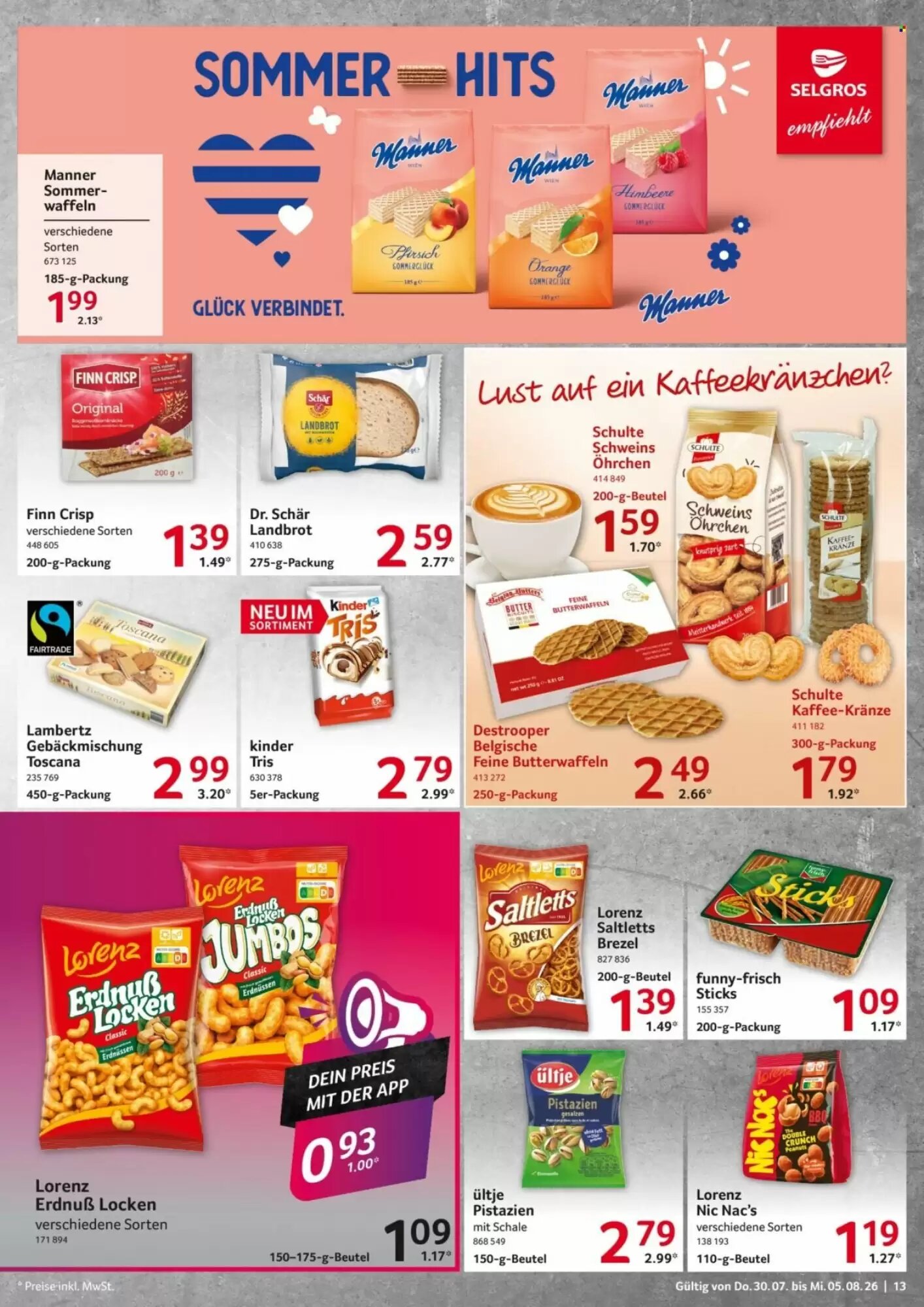 Selgros Prospekt (ab 30.07.2026) zum Blättern - Seite 13