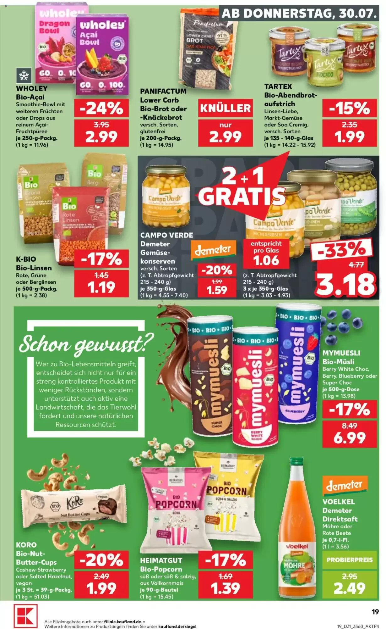 Kaufland Prospekt (ab 30.07.2026) zum Blättern - Seite 19