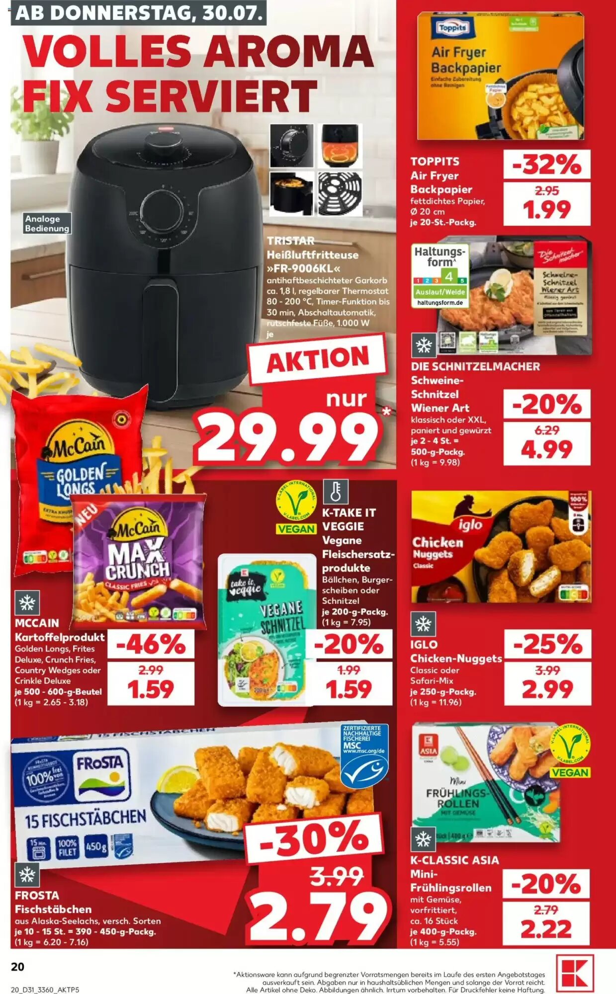 Kaufland Prospekt (ab 30.07.2026) zum Blättern - Seite 20