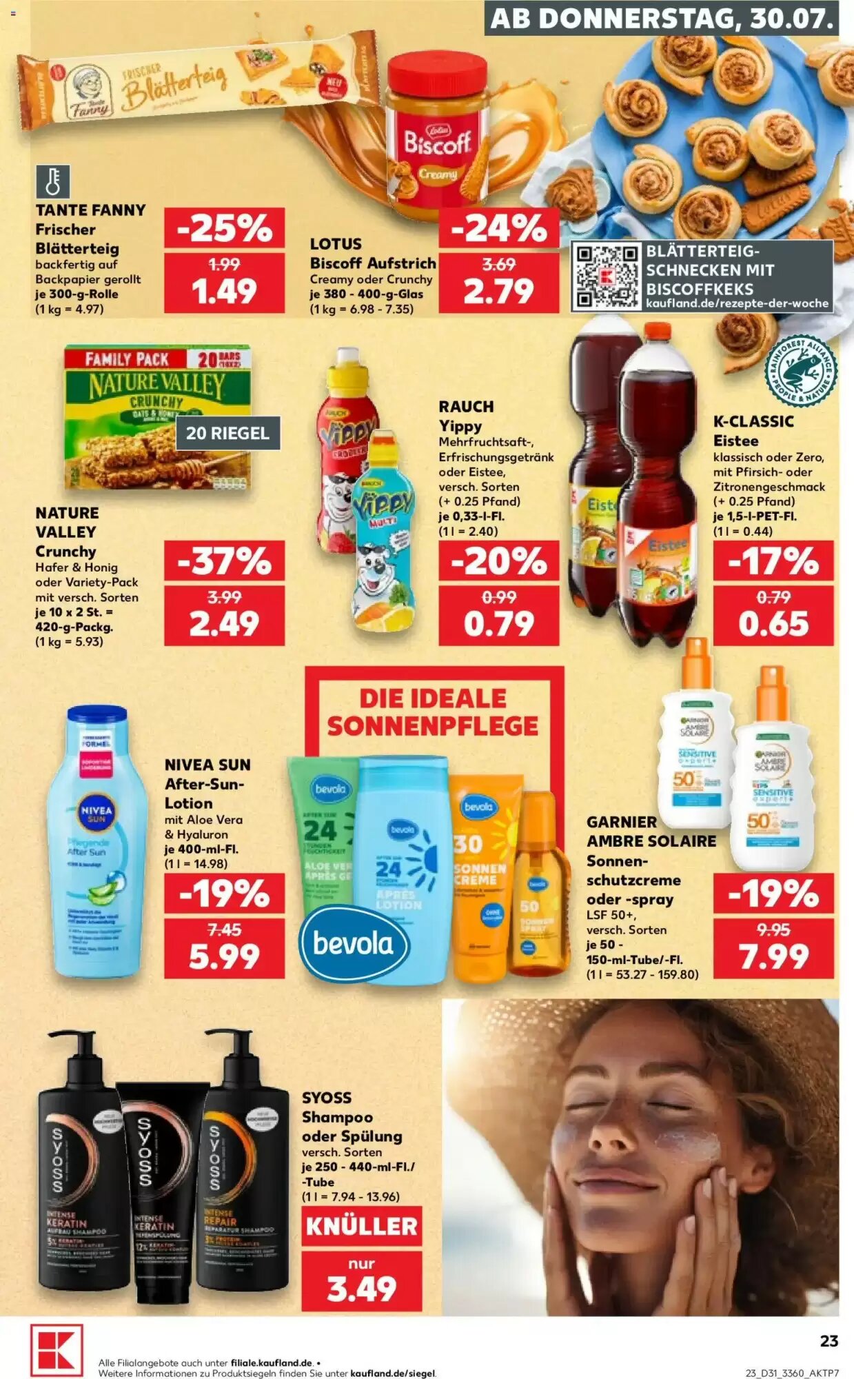 Kaufland Prospekt (ab 30.07.2026) zum Blättern - Seite 23