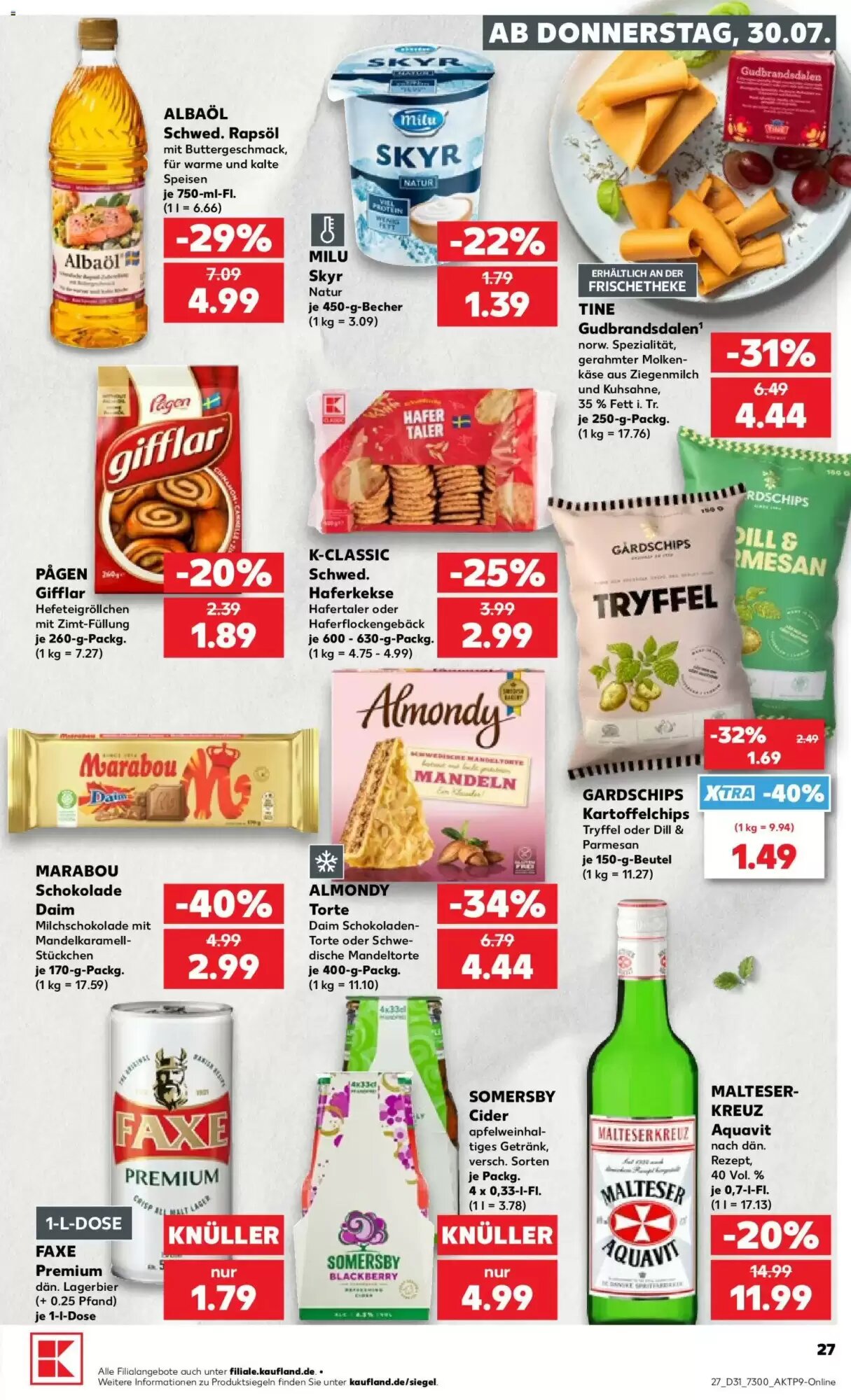 Kaufland Prospekt (ab 30.07.2026) zum Blättern - Seite 27