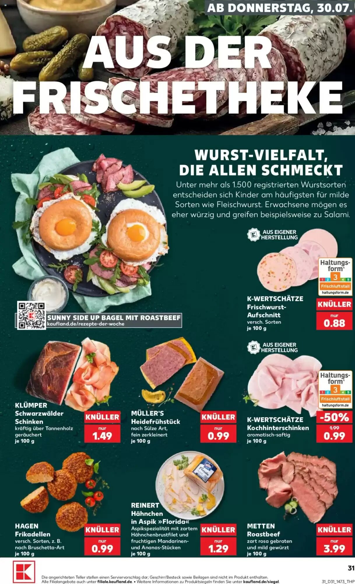 Kaufland Prospekt (ab 30.07.2026) zum Blättern - Seite 31
