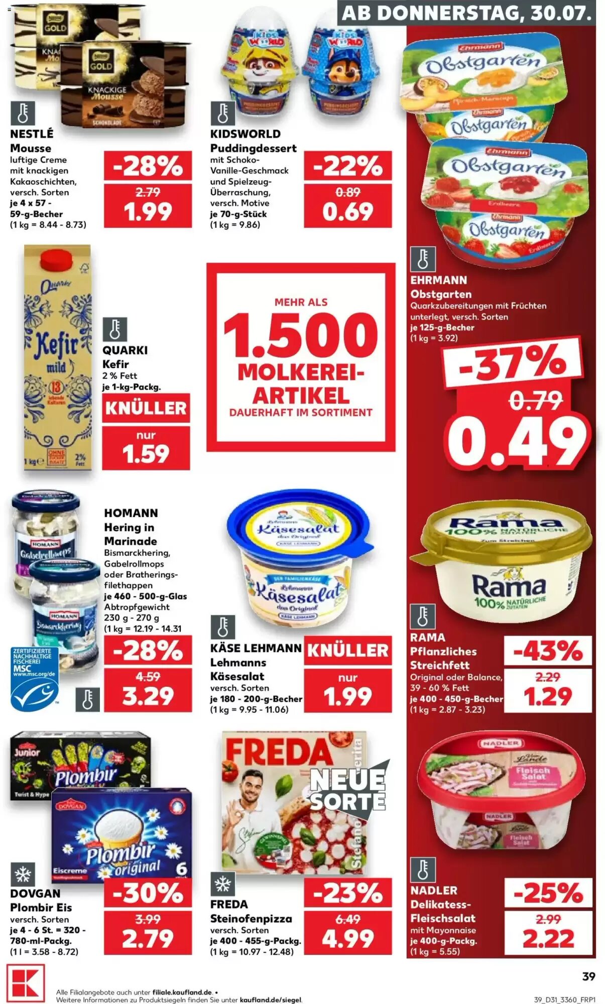 Kaufland Prospekt (ab 30.07.2026) zum Blättern - Seite 39