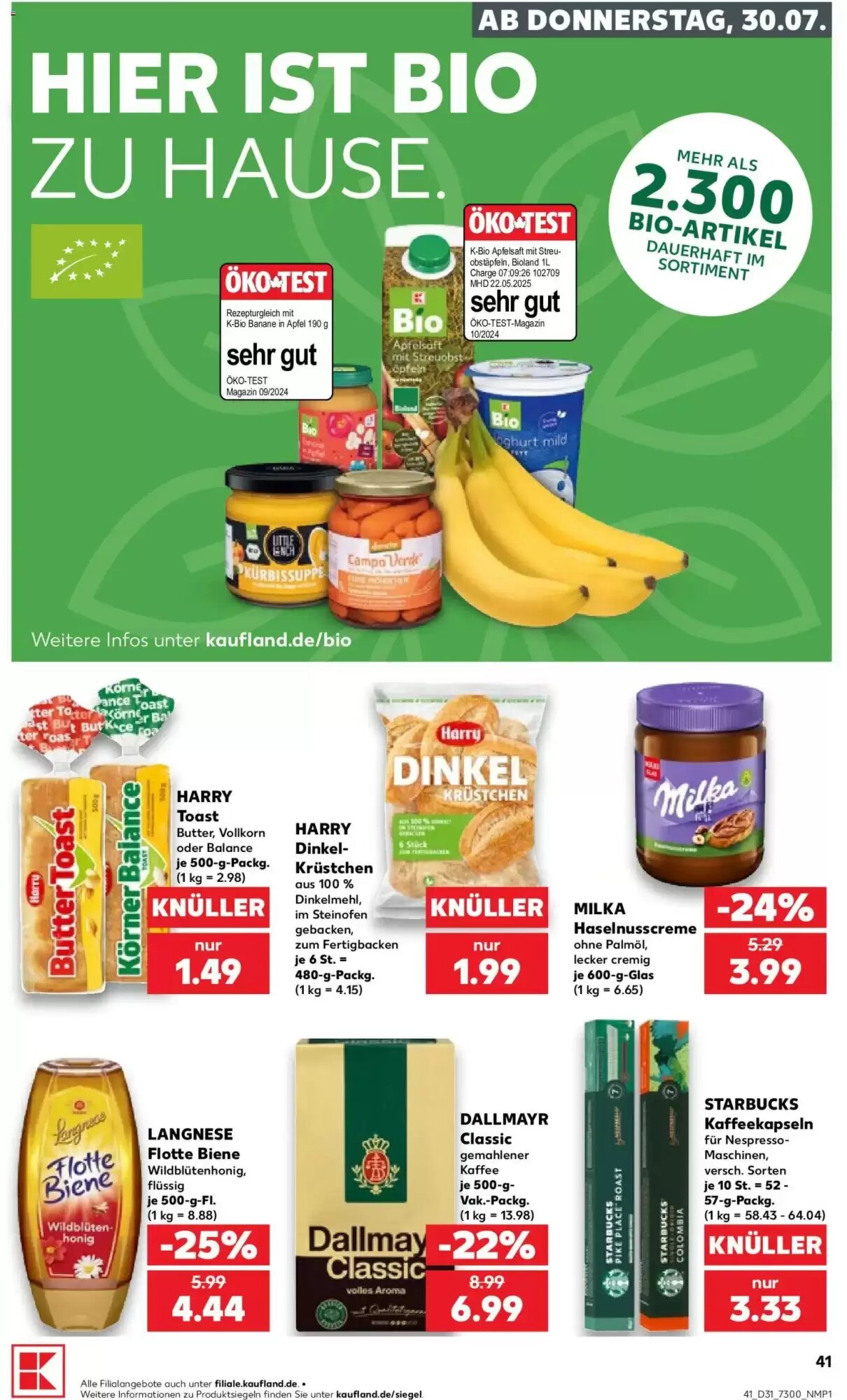 Kaufland Prospekt (ab 30.07.2026) zum Blättern - Seite 41