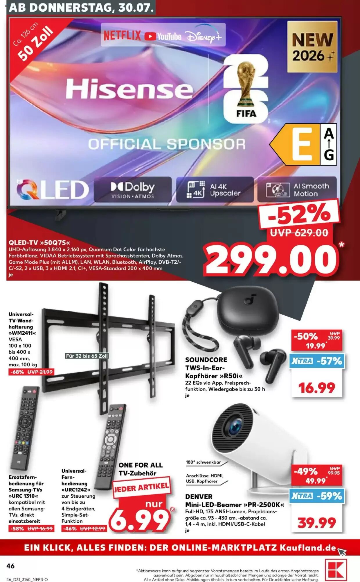 Kaufland Prospekt (ab 30.07.2026) zum Blättern - Seite 48