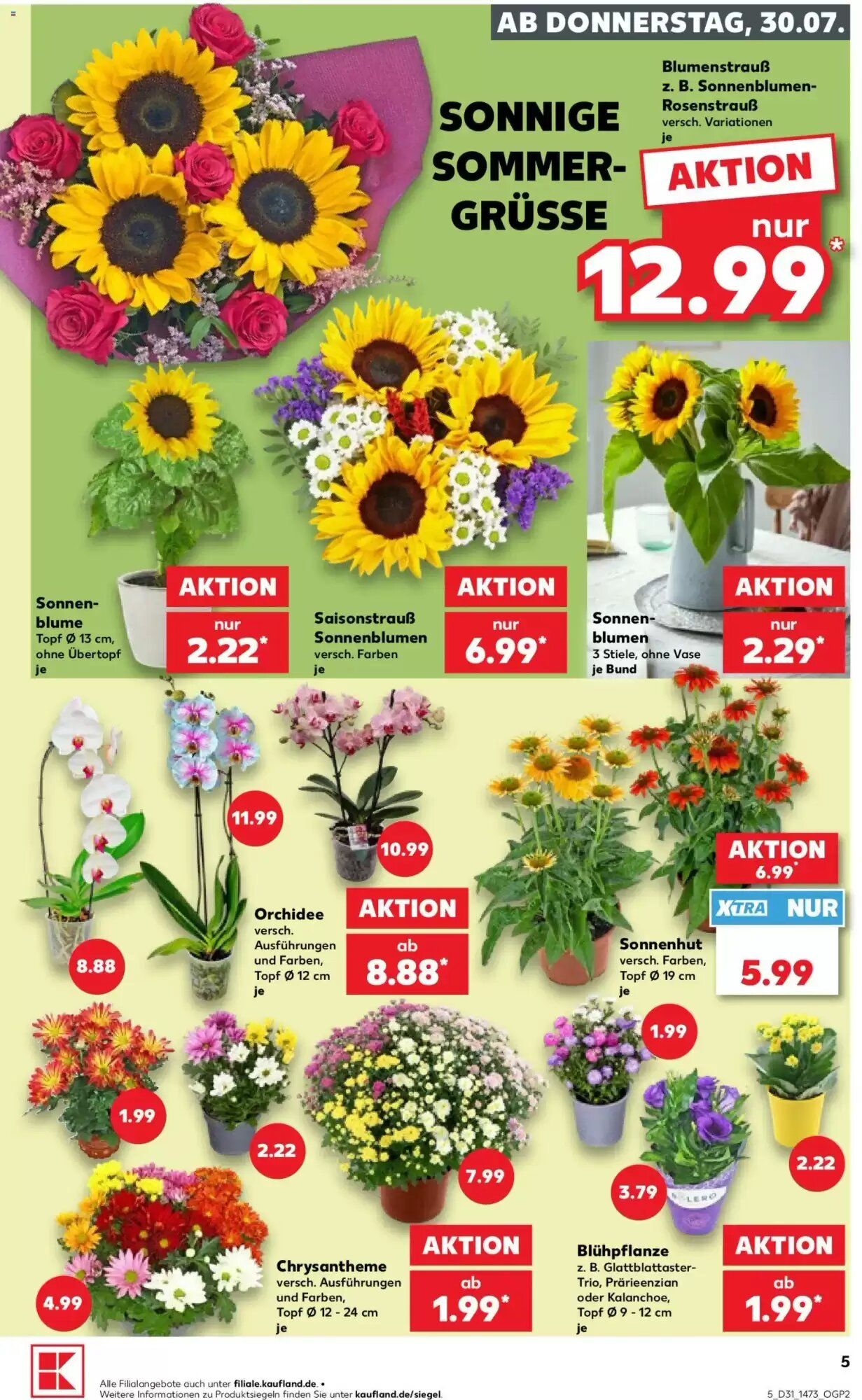 Kaufland Prospekt (ab 30.07.2026) zum Blättern - Seite 5
