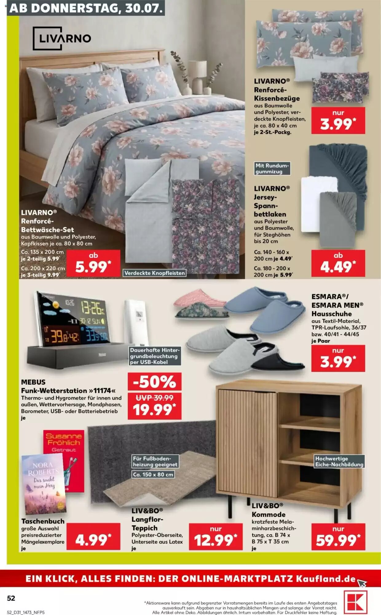 Kaufland Prospekt (ab 30.07.2026) zum Blättern - Seite 52