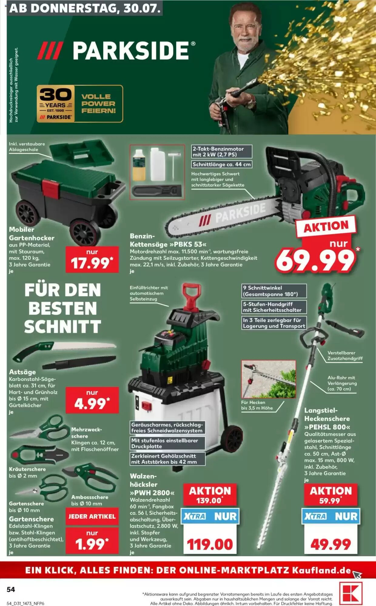 Kaufland Prospekt (ab 30.07.2026) zum Blättern - Seite 54