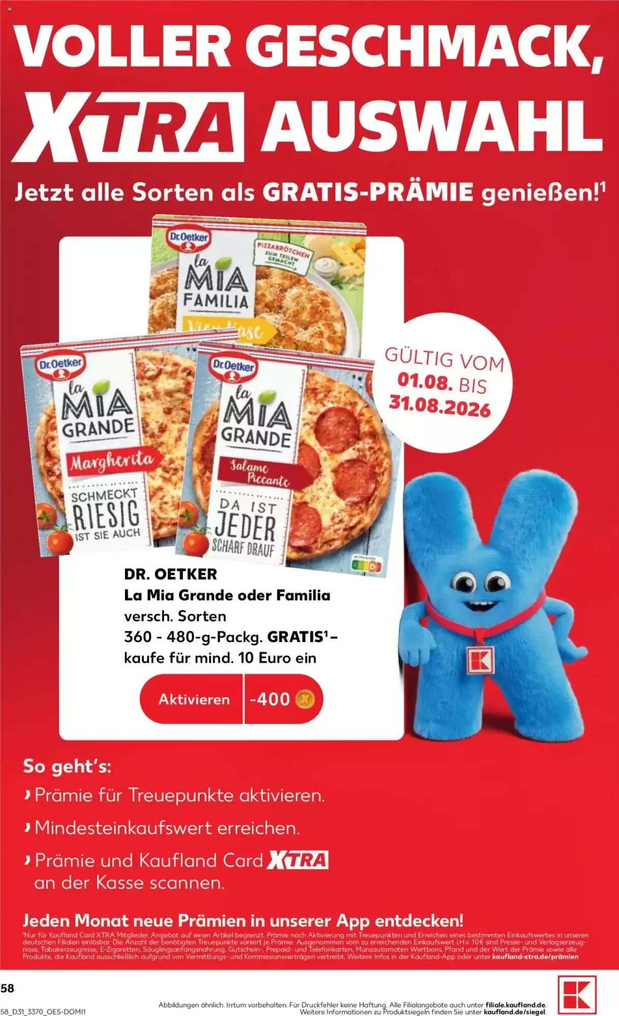 Kaufland Prospekt (ab 30.07.2026) zum Blättern - Seite 58