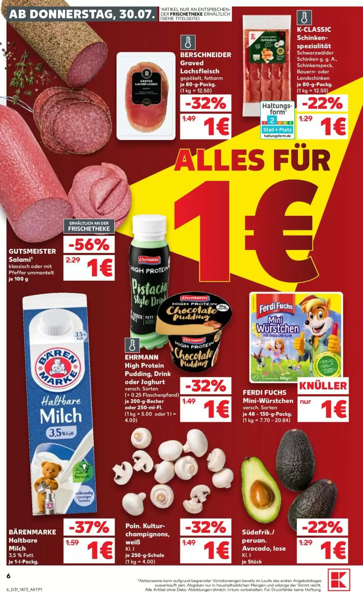 Kaufland Prospekt (ab 30.07.2026) zum Blättern - Seite 6