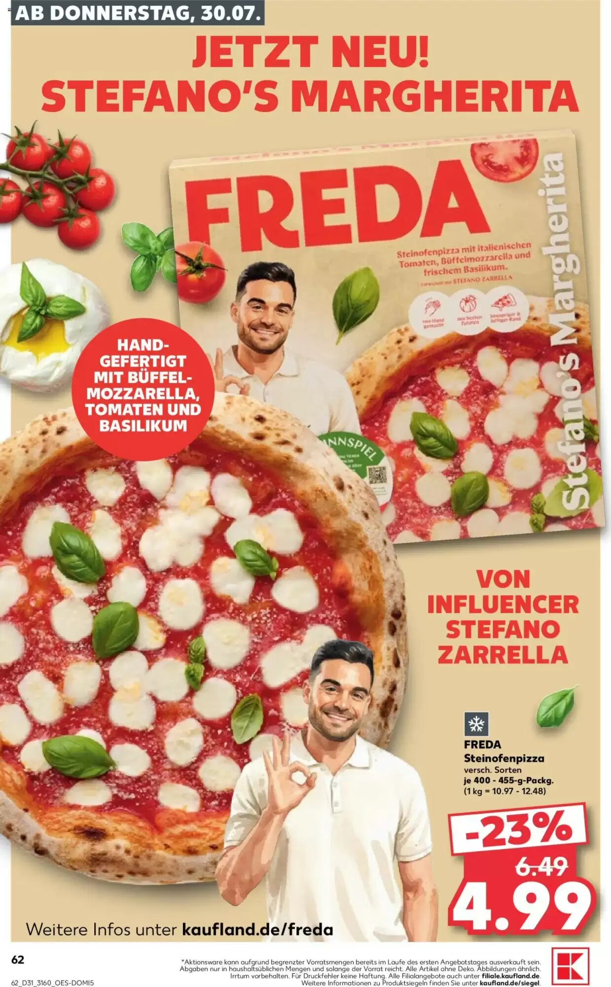 Kaufland Prospekt (ab 30.07.2026) zum Blättern - Seite 62