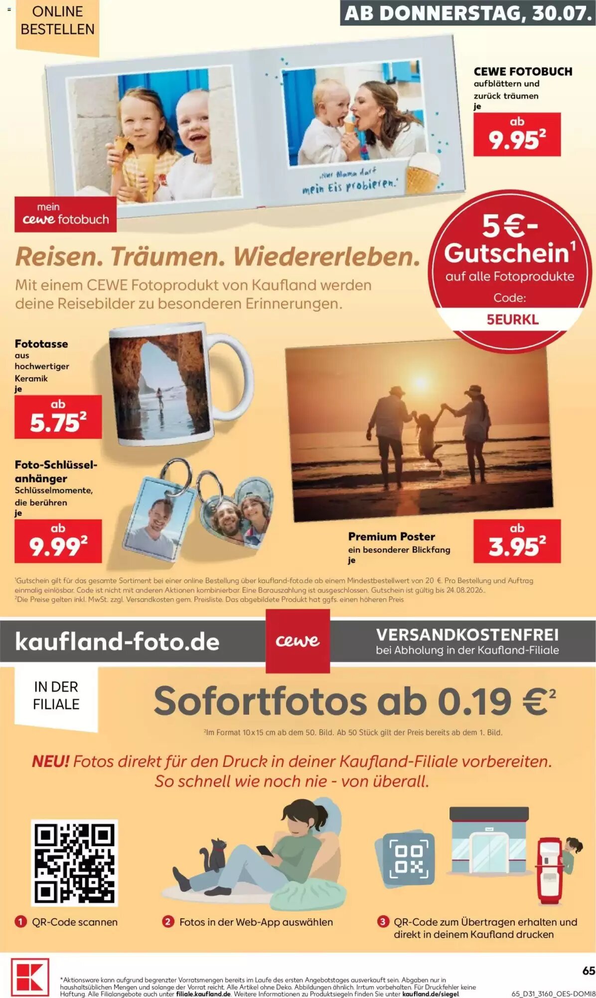 Kaufland Prospekt (ab 30.07.2026) zum Blättern - Seite 65