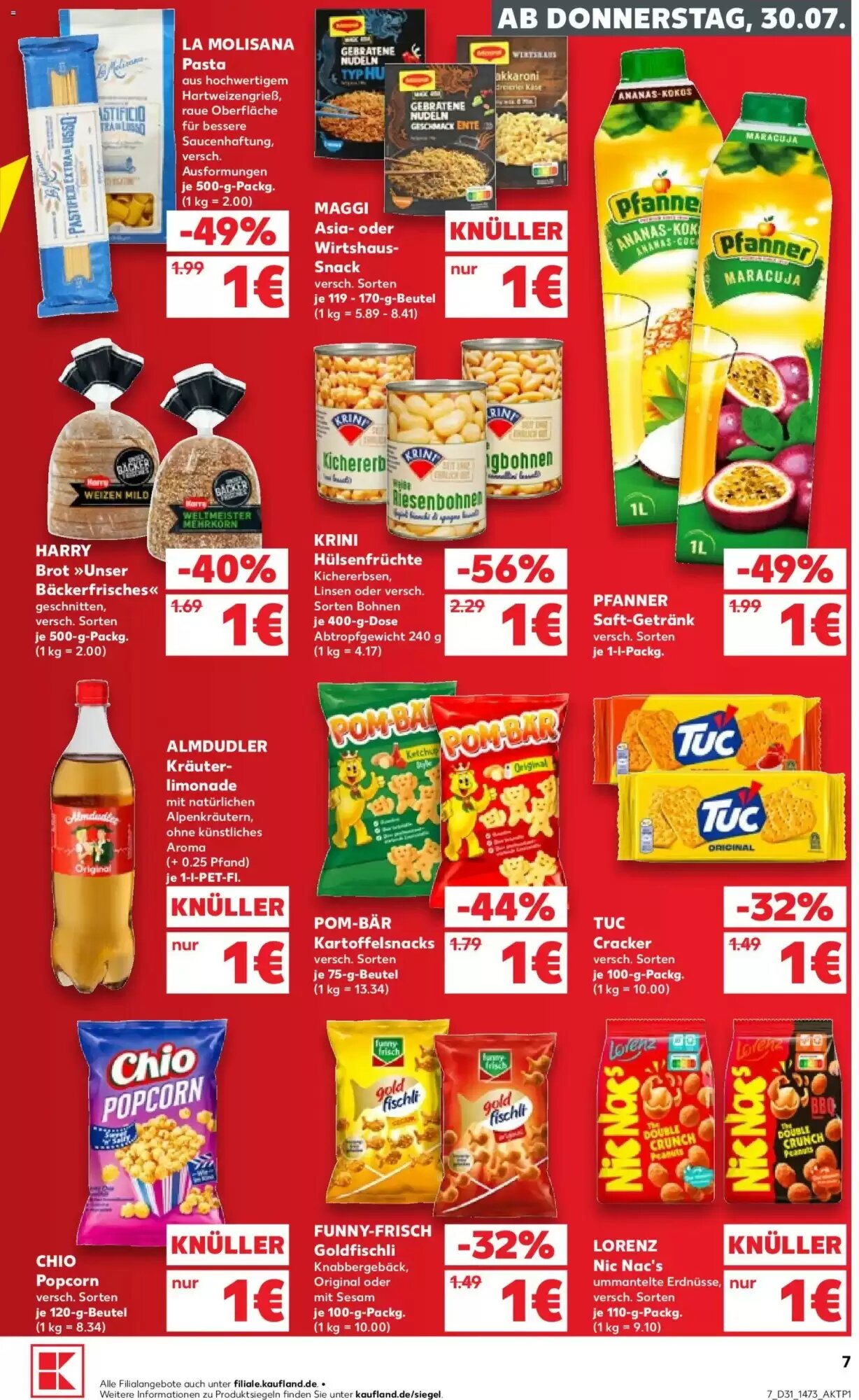 Kaufland Prospekt (ab 30.07.2026) zum Blättern - Seite 7