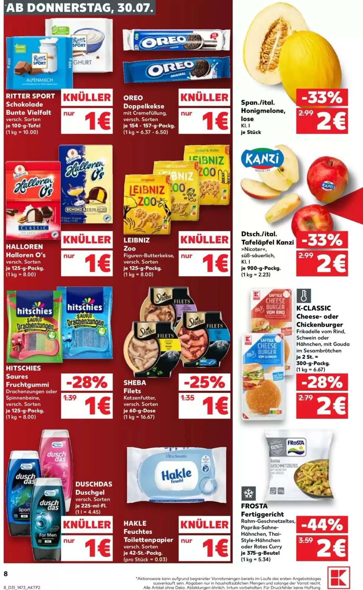 Kaufland Prospekt (ab 30.07.2026) zum Blättern - Seite 8
