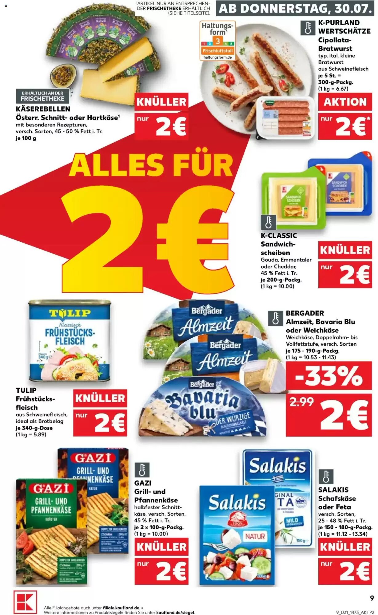 Kaufland Prospekt (ab 30.07.2026) zum Blättern - Seite 9