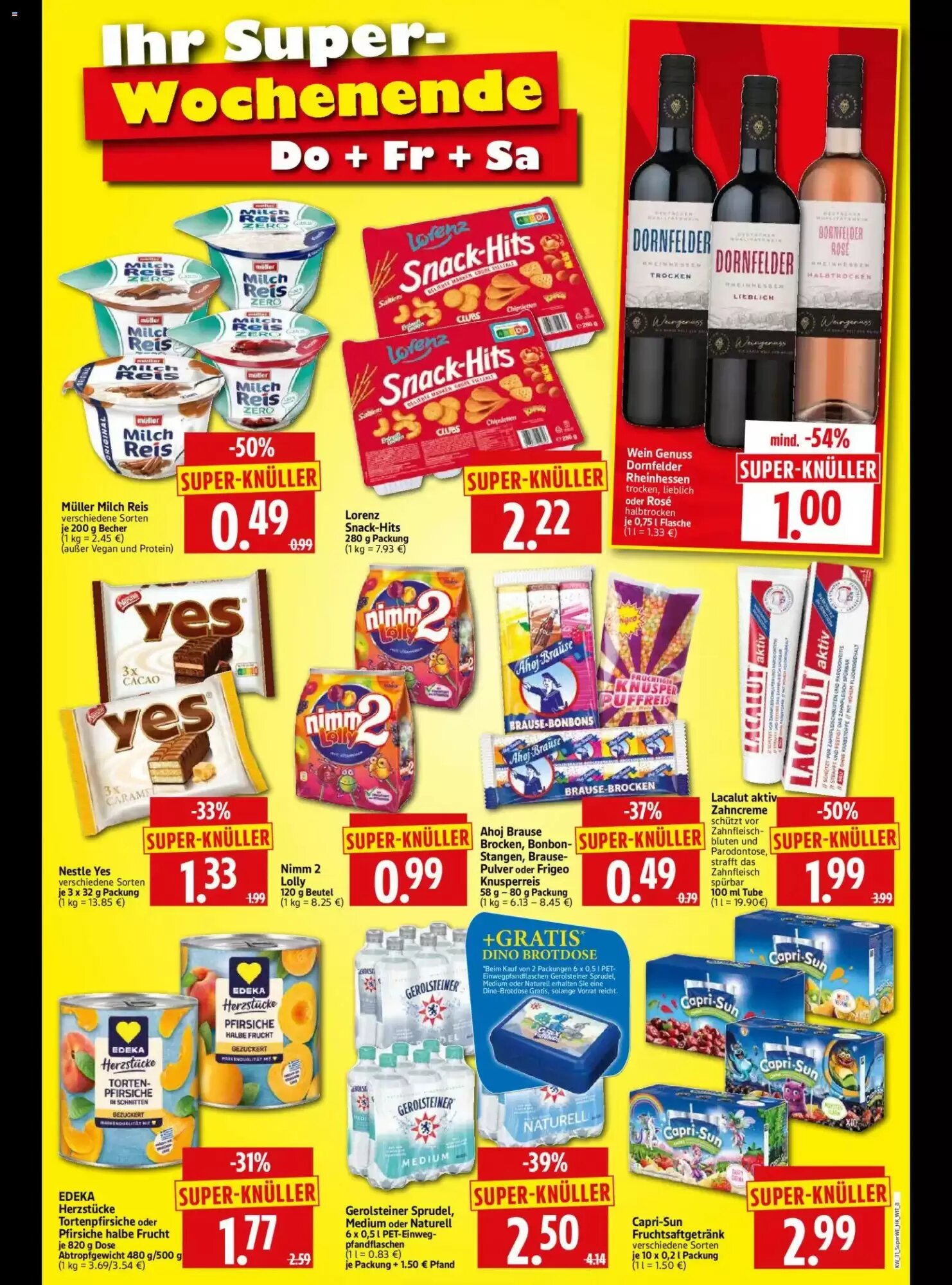 Edeka Herkules Prospekt (ab 30.07.2026) zum Blättern - Seite 8
