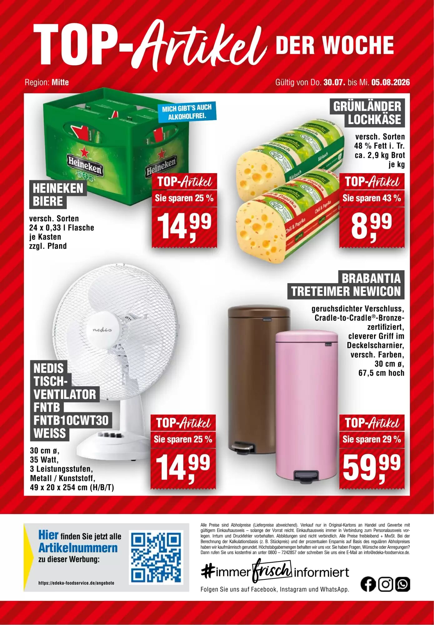EDEKA Foodservice Prospekt (ab 30.07.2026) zum Blättern - Seite 14