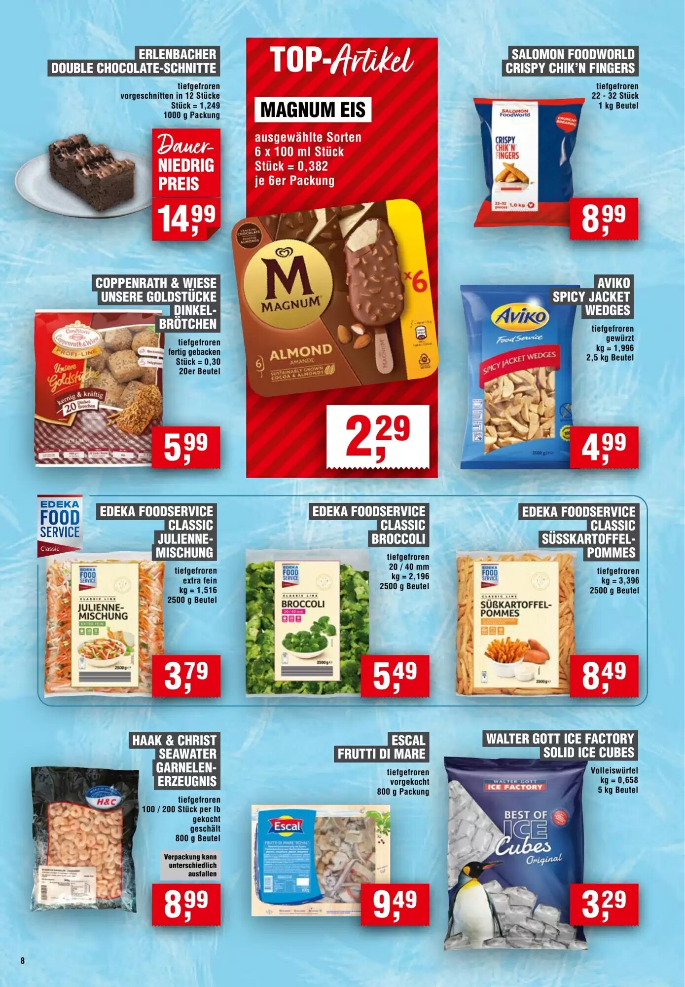 EDEKA Foodservice Prospekt (ab 30.07.2026) zum Blättern - Seite 8