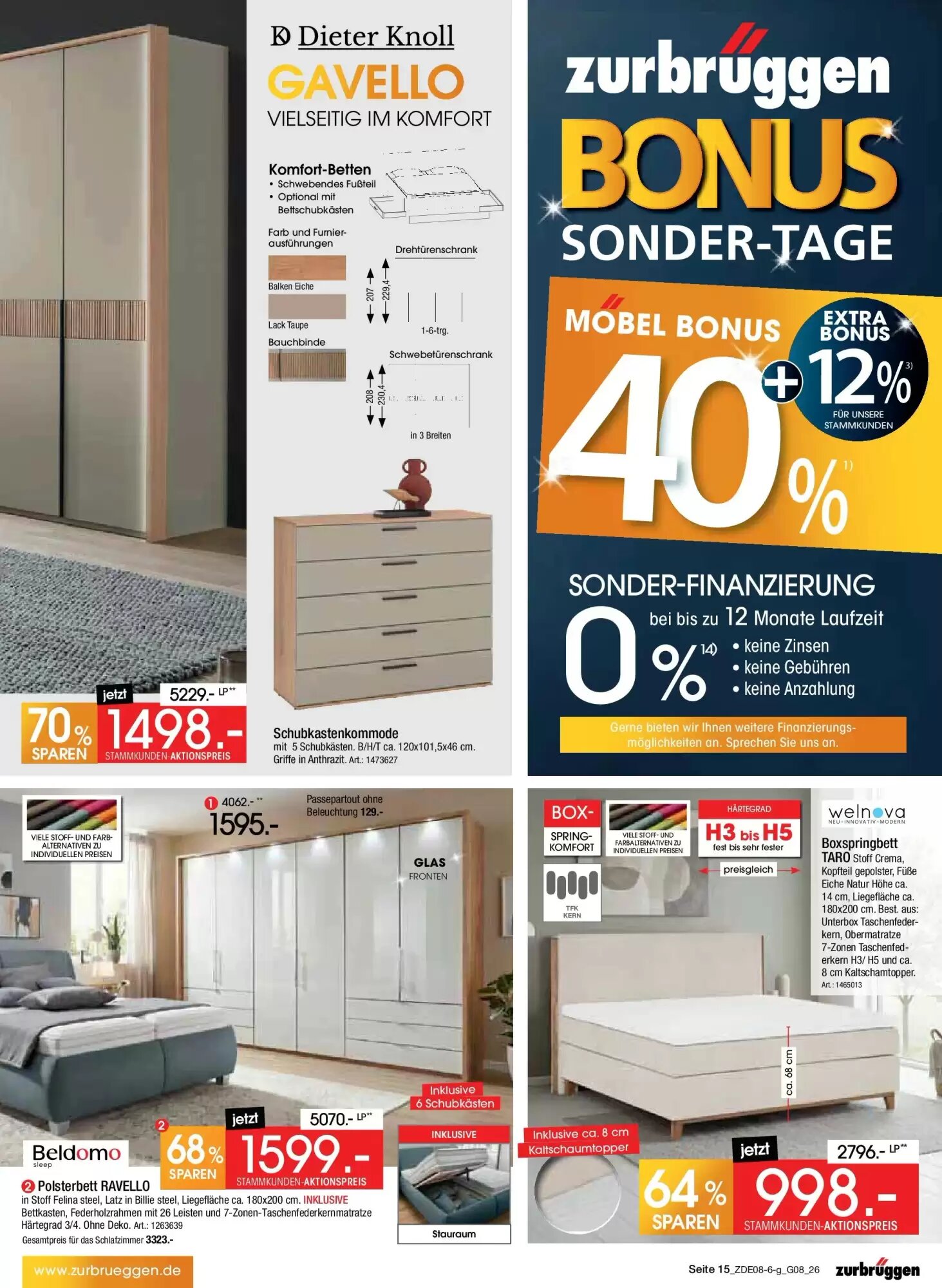 Zurbrüggen Prospekt (ab 31.07.2026) zum Blättern - Seite 15