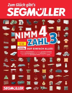 Segmüller Prospekt (ab 31.07.2026) zum Blättern