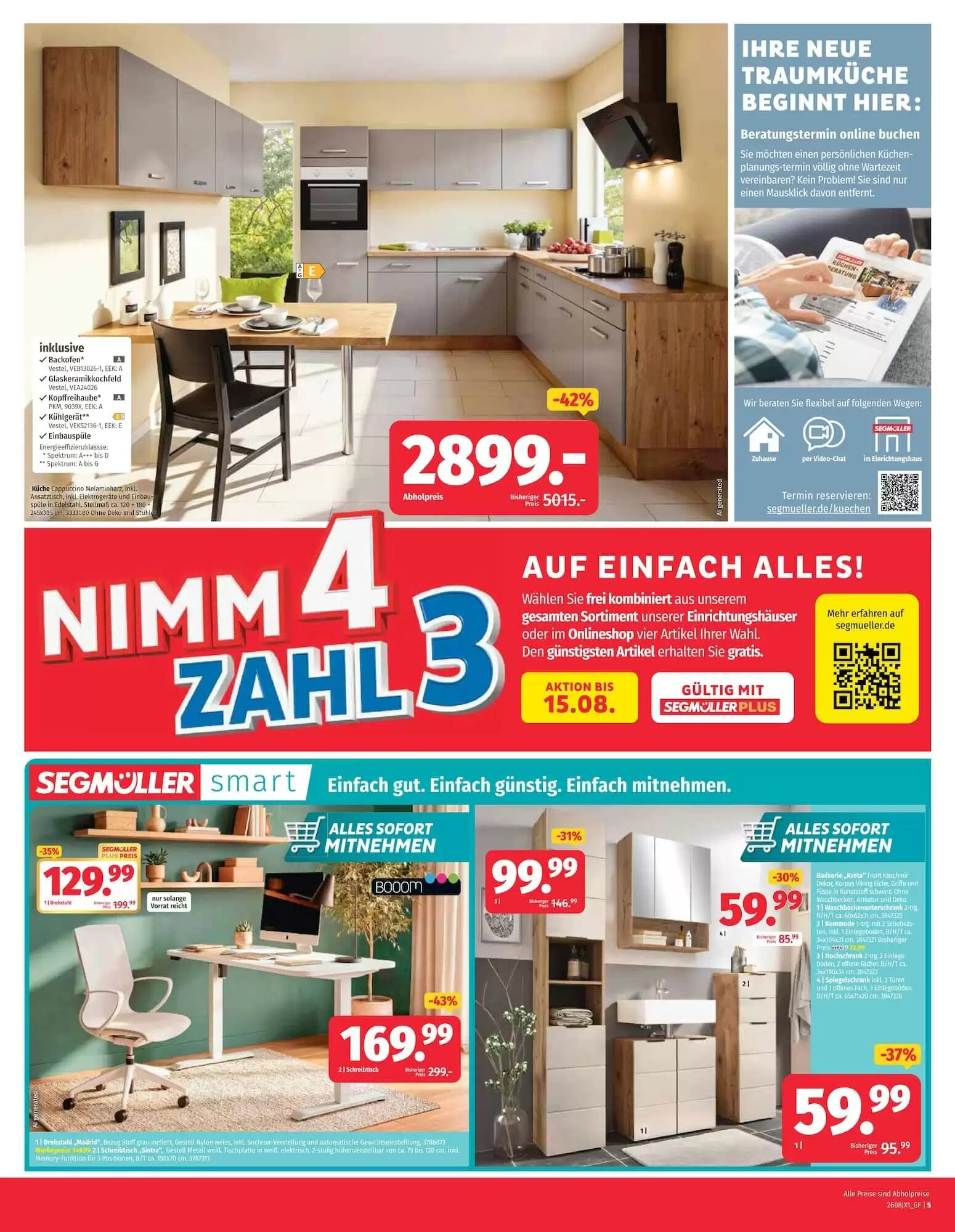 Segmüller Prospekt (ab 31.07.2026) zum Blättern - Seite 5