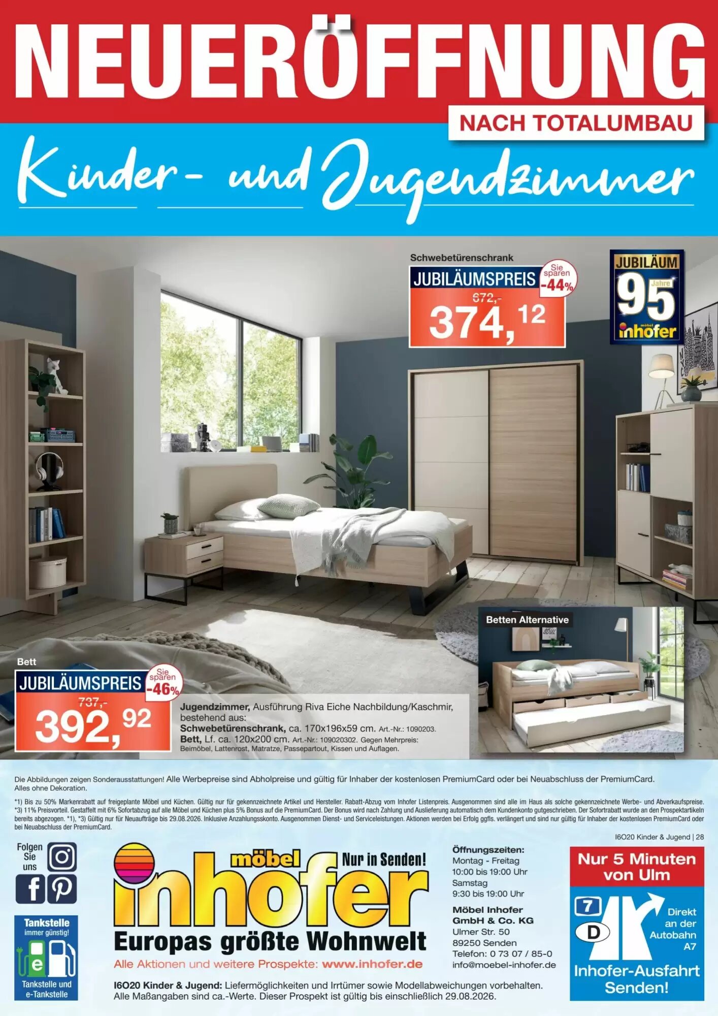 Möbel Inhofer Prospekt (ab 31.07.2026) zum Blättern - Seite 28